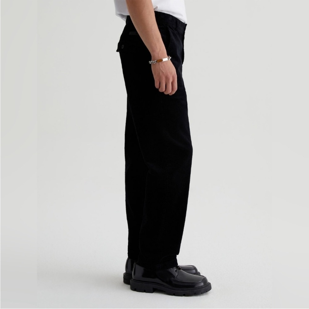AG Adriano Goldschmied Lochlan Corduroy Relaxed Straight Trouser 32 x 34 - Picture 2 of 11